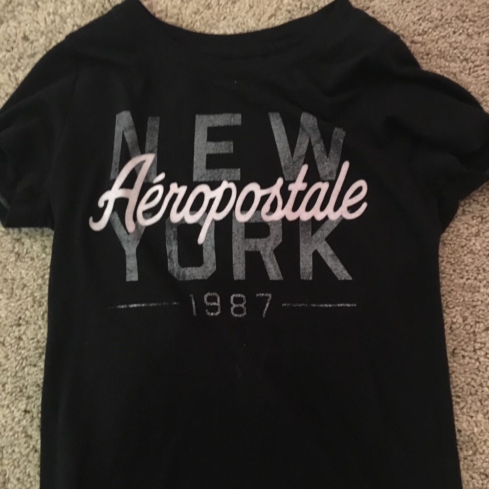 black short sleeve aeropostale